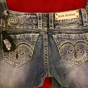 Rock Revival Capri Jeans